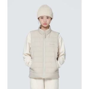 스노우피크 SNOWPEAK APPAREL 라이트 스탠드넥 경량 구스 다운 베스트 (S24WUTDV12) Light Beige S24WUTDV12LE 338201