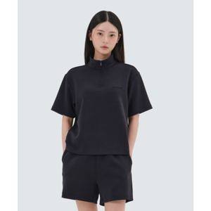 스노우피크 SNOWPEAK APPAREL 실키 여성 반집업 반팔 티셔츠 (S25MWFZT05) Dark Navy S25MWFZT05DN 337878