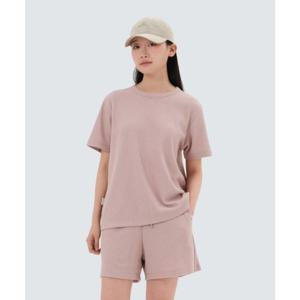 스노우피크 SNOWPEAK APPAREL 와플 여성 반팔 티셔츠 (S25MWFTS37) Deep Pink S25MWFTS37DP 337911