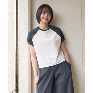 스노우피크 SNOWPEAK APPAREL 에어로쿨 여성 배색 크롭 반팔 티셔츠 (S25MWFTS75) Dark Navy S25MWFTS75DN 337465