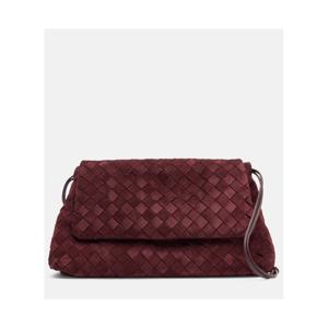 보테가베네타 Giorno 인트레치아토 스웨이드 숄더 백 P01151268