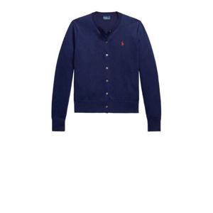 폴로 랄프로렌 포니 로고 니트 가디건 211971871004 BLUE DOM
