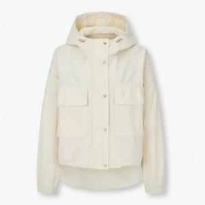 보브  (7156220004) 백 프린트 포켓 후디드 점퍼