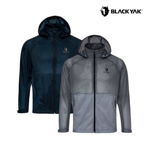 블랙야크 남성 그라데이션 패턴 자켓 여름 등산 바람막이 점퍼 1BYJKMV011