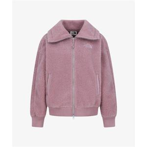 노스페이스 NJ4FR80L 화이트라벨 여성 소프티 플리스 자켓 GRAYISH PINK 250339