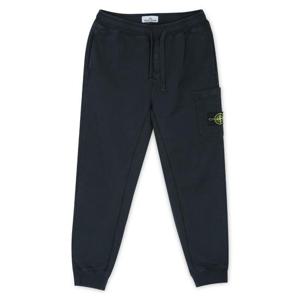 스톤아일랜드 남성 와펜 패치 블루 조거팬츠 801564451 A0020