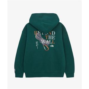 노스페이스 NM5PR55C 남성 카라비너 후디 DARK GREEN 255292