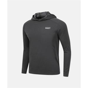 데상트 트레이닝 슬림핏 후드 티셔츠 차콜 그레이(SQ121THD31) SQ121THD31_CHC0 301452