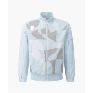 데상트 GOLF 남성 패턴 방풍 니트 아우터 (DQ12MFKO11) DQ12MFKO11_LBLG 279786