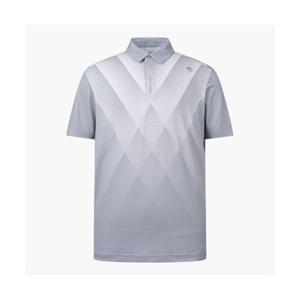 데상트 GOLF 남성 그라데이션 프린트 반팔 티셔츠 (DP22MFTS55) DP22MFTS55_CGYG 279455