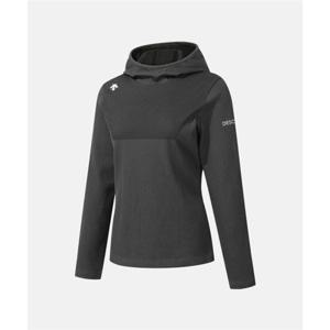 데상트 러닝 소프트 앤 리브드 후드 티셔츠 블랙 SQ323RTL96 SQ323RTL96_BLK0 278701