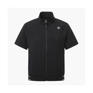 데상트 GOLF 여성 리드 반팔 아노락 (DP32WFBL71) DP32WFBL71_BLKG 280058