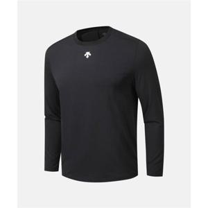 데상트 트레이닝 자가드 긴팔 티셔츠 블랙(SQ321TTL81) SQ321TTL81_BLK0 278599