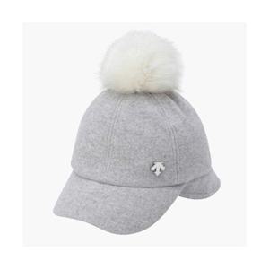 데상트 GOLF 여성 방울 귀달이 방한캡 (DP42WFCPO2) DP42WFCPO2_MLGG 280618