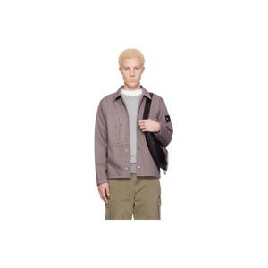 스톤아일랜드 청자켓 퍼플 1200001 라이트 불 데님 재킷 261828M177010