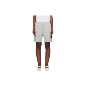 스톤아일랜드 반바지 그레이 6200014 말필레 플리스 올드이펙트 쇼츠 261828F088002