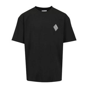 아미쉬 로고 체스트 반팔 티셔츠 AMX034CR570569 C0073