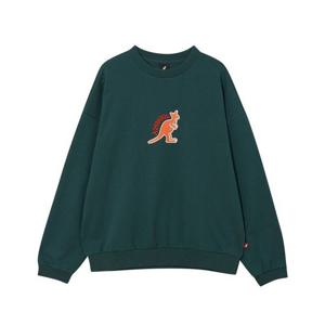 캉골 플레이 로고 스웨트셔츠 1773 다크그린 (KRECRT17730) 380644