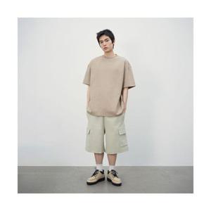 캉골 KANGOL 그라운드 버뮤다 카고 쇼츠 4066 에크루 5014832673 380882