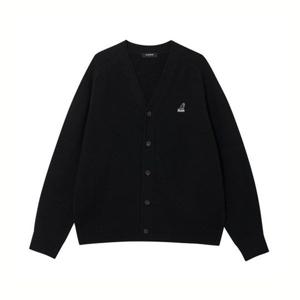 캉골 클래식 브이넥 가디건 1905 블랙 380221