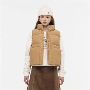 캉골 우먼스 스탠드칼라 다운 베스트 6144 베이지 (KRFWBS61440) 380272