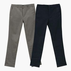 [피에르가르뎅]면기모 캐주얼 노턱팬츠 PPPC3508