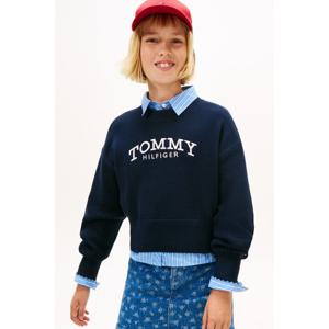 타미힐피거키즈K 로고 립 스웨트셔츠 (T42G0WWO370GT1)