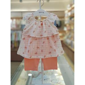 아가방 세이브존06 올리레드꽃나시상하세트 01S32305J4