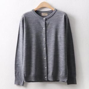 [강물처럼]아이우먼 미니콩단추가디건 RM4278M412 빅사이즈 (274