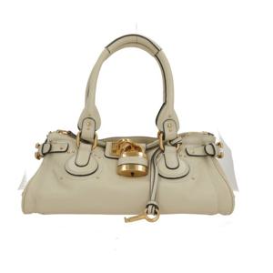 끌로에 패드락 스터드 가죽 토트백 CH25WS802 P7520S