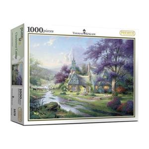[하비스]직소퍼즐 토마스 킨케이드 시계탑이 있는 집 1000피스 PL1079