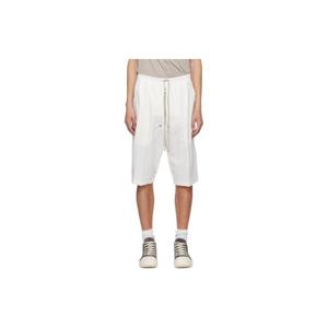 릭오웬스 반바지 오프 화이트 템플 벨라 포드 쇼츠 261232M193029