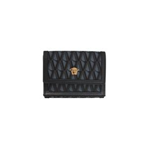 베르사체 지갑 블랙 라 메두사 V 자카드 지갑 261404M164008