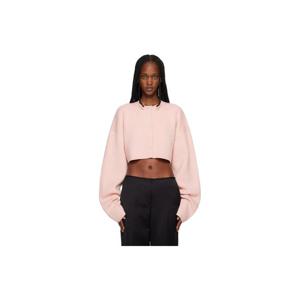 토템 가디건 핑크 크롭 오버사이즈 가디건 261771F095008