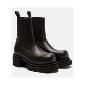 릭오웬스 Beatle 60 레더 플랫폼 첼시 부츠 P01149147