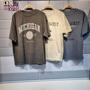 유솔대동백화점 DP01 세미오버핏 피그먼트 반팔티 ULRA26406