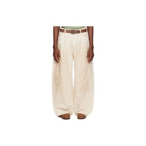 아크네 청바지 오프 화이트 루즈 핏 2023 데님 진 261129M186040