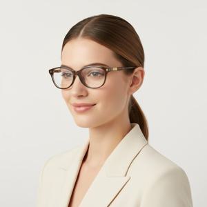 구찌  안경테 GG0795OK 002 캣츠아이 뿔테  안경