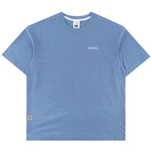 내셔널지오그래픽 라텔 리젠 동물 빅그래픽 세미오버핏 반팔 티셔츠 N262UTS062 657