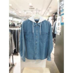 체이스컬트 세이브존03 후드 탈부착 데님셔츠C1 SWEARU5431