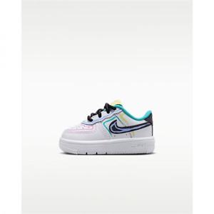 나이키 포스 1 베이비 신발 - 화이트하이퍼 핑크더스티 캑터스앤트러사이트 IR1822-100 401352