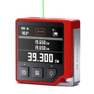 맥파이 큐브 3in1 레이저줄자 레이저거리측정기 디지털줄자 수평계 각도측정
