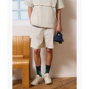 르꼬끄 유니 스트레치 타슬란 4.5부 숏팬츠 - 베이지 QR223LHP41 408176