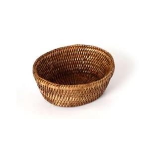 BK013 미얀마 천연 라탄 오발플레이트 스몰 S NO.BK013