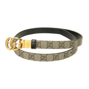 (명품) 구찌 GG 마몽 리버서블 씬 벨트 659418