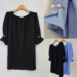 [강물처럼]위쉬몰 RI 유니크셔링넥라인반팔티(U394H505) 빅사이