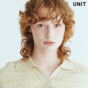 [유닛] 옐로우 발리 폴로넥 니트 풀오버 UFLKPN221N-53