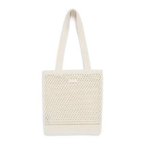 내셔널지오그래픽 N262ATO010 여성 니트 토트백 IVORY
