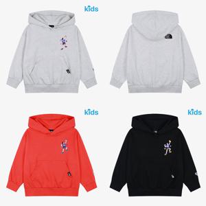 노스페이스 키즈 후드티 NM5PS08 볼드릭스 후디 티셔츠