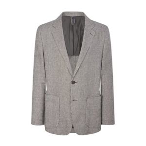 헤지스  26SS  남성 FORTEX 린넨 트위드 자켓 HZJA6B305W2